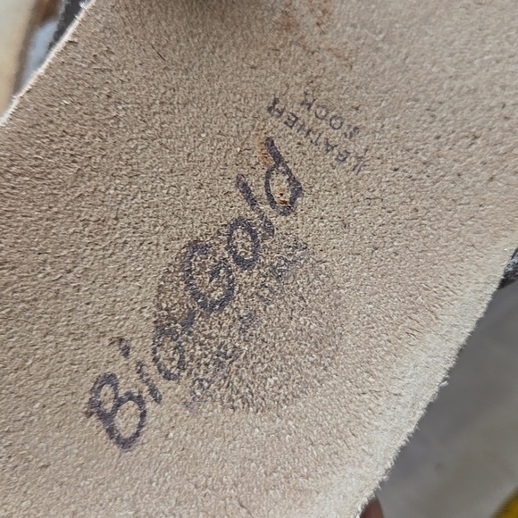 Bio Gold Gray Women's Wedge Sandals Summer Shoes - Picture 5 of 6